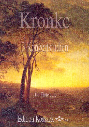 3 Konzertstudien op.188  für Flöte solo