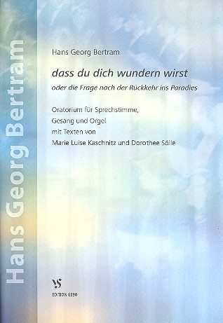 Dass du dich wundern wirst