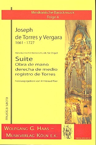 Suite - Obra de mano derecha de medio registro de Torres
