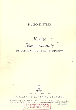 Kleine Sommerkantate