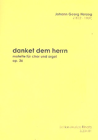 Danket dem Herrn denn er ist freundlich op.36