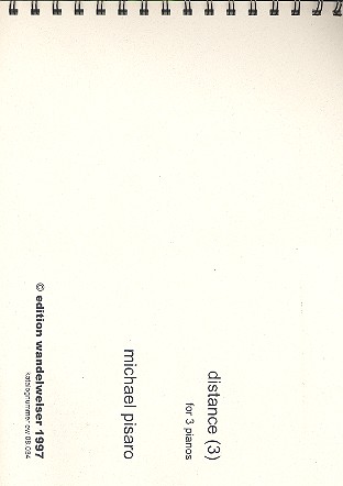 Distance für 3 Klaviere