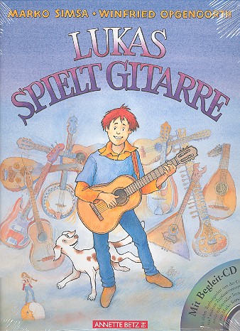 Lukas spielt Gitarre (+CD)