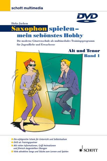 Saxophon spielen - mein schönstes Hobby Band 1 DVD