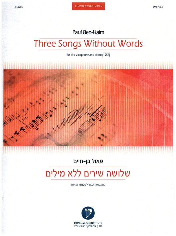 Three Songs Without Words
