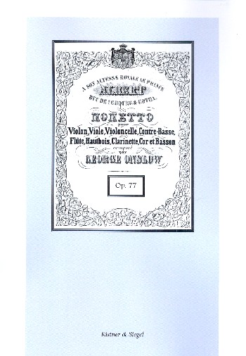 Nonett op.77 für Flöte, Oboe, Klarinette,