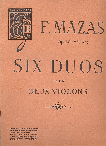 6 duos op.39 vol.2