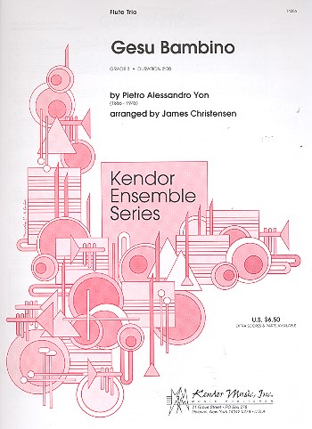 Gesu Bambino für 3 Flöten