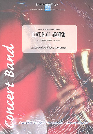 Love is all around: für Blasorchester
