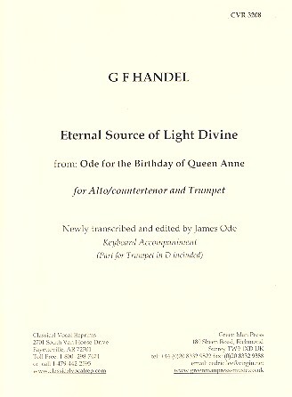 Eternal Source of Light Divine D Major