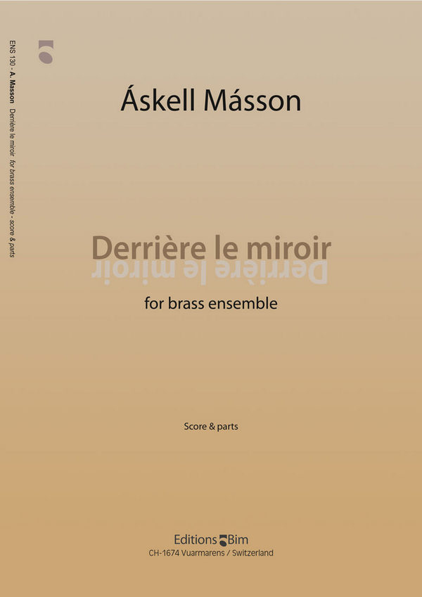 Derrière le miroir for 2 trumpets, 4 horns,