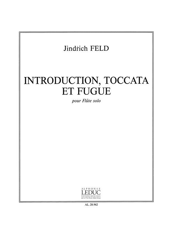 Introduction Toccata et Fugue pour flute