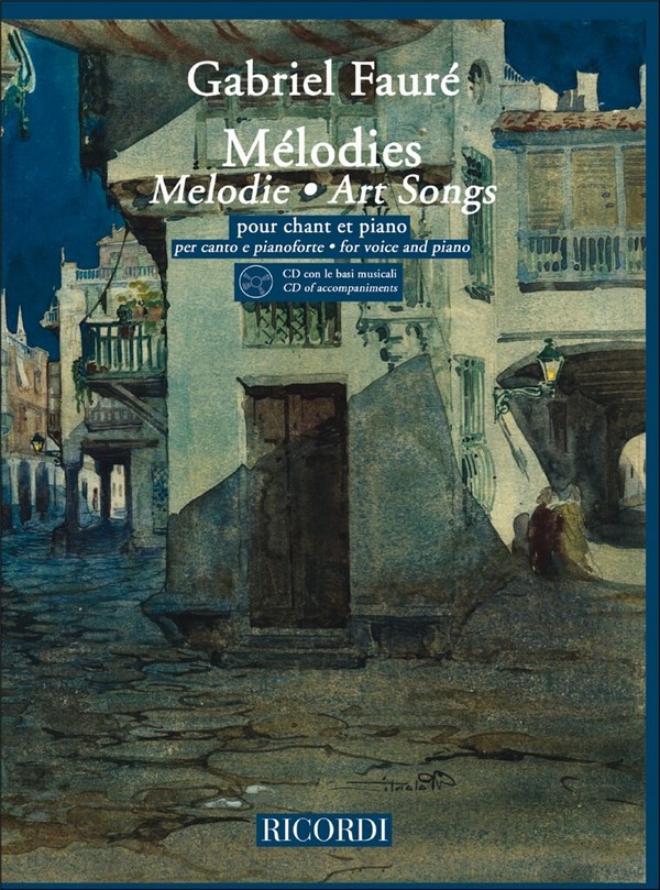 Mélodies (+CD) pour chant et piano