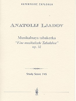 Eine musikalische Schnupftabakdose op.32