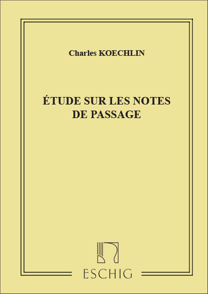 Étude sur les notes de passage