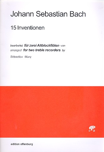 15 zweistimmige Inventionen