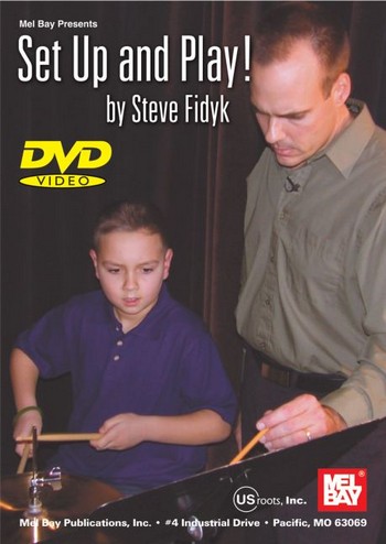 Set up and play for Drum Set DVD-Video