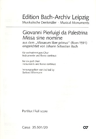Messa sine nomine