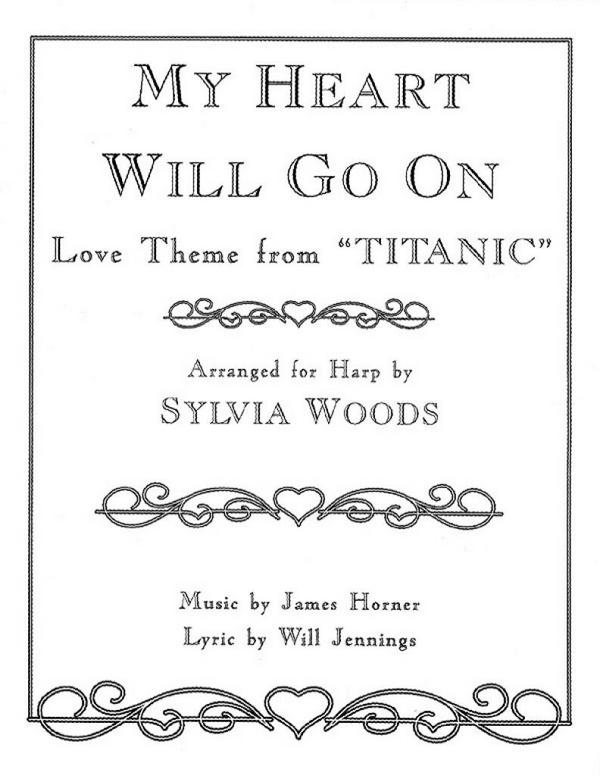 My Heart will go on for harp