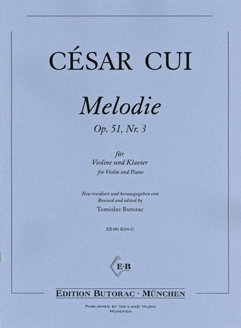 Melodie op.51,3
