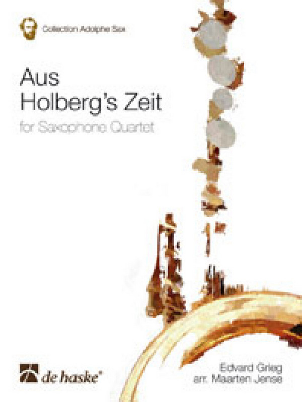 Aus Holbergs Zeit für 4 Saxophone (SATBar)