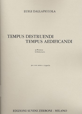 Tempus destruendi tempus aedificandi