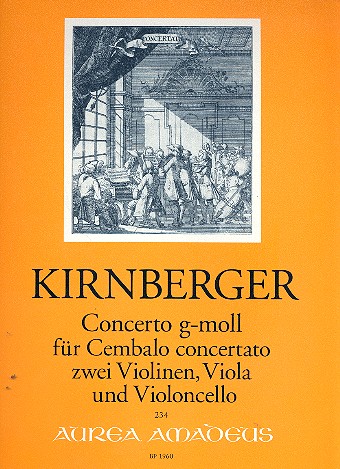 Konzert g-Moll für Cembalo,