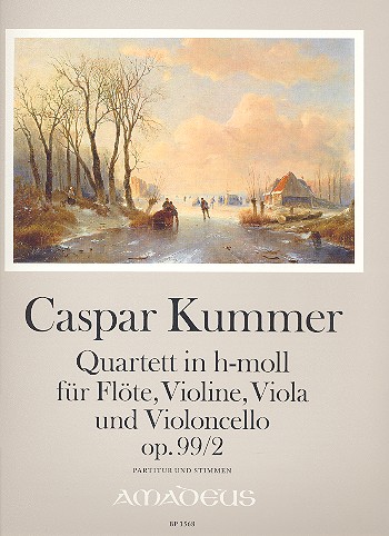 Quartett h-Moll op.99,2 für