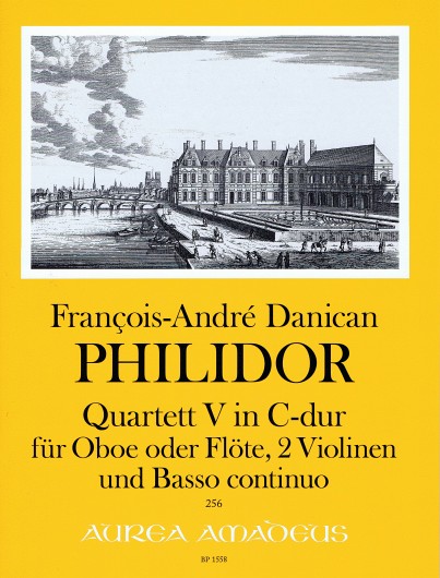 Quartett C-Dur Nr.5 für Oboe (Flöte),