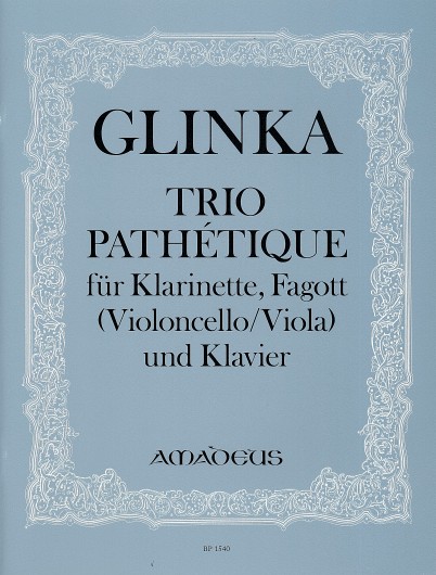 Trio pathétique für Klarinett, Fagott
