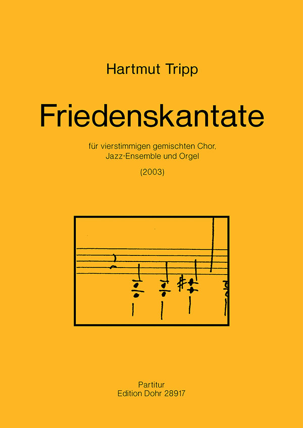 Friedenskantate für gem Chor,
