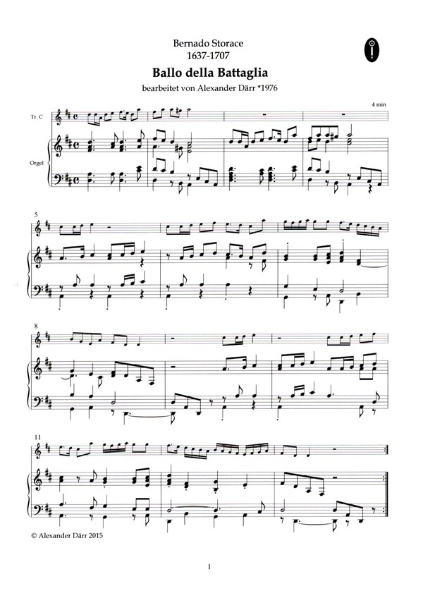 Ballo della Battaglia - Fanfare