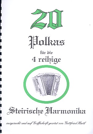 20 Polkas für Harmonika (in Griffschrift)