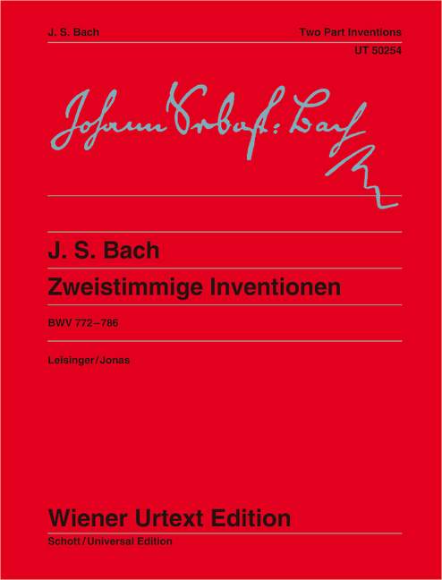 Zweistimmige Inventionen BWV772-786