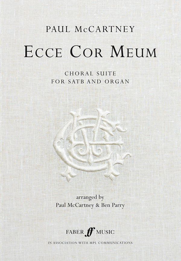 Ecce cor meum for mixed chorus