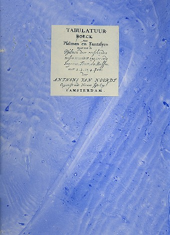 Tabulatuurboeck van psalmen en