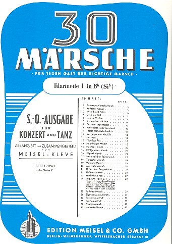 30 Märsche