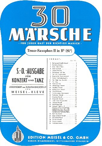 30 Märsche