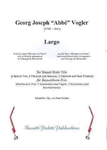 Largo für 3 Bassetthörner