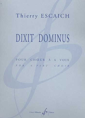 Dixit Dominus für gem Chor a cappella