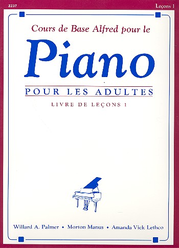 Cours de Base Alfred pour le Piano pour les adultes