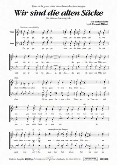 Wir sind die alten Säcke für
