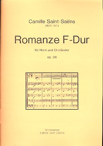 Romanze F-Dur op.36 für Horn