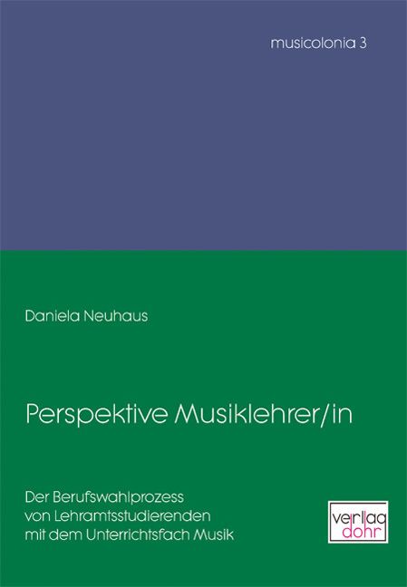 Perspektive Musiklehrer/in Der