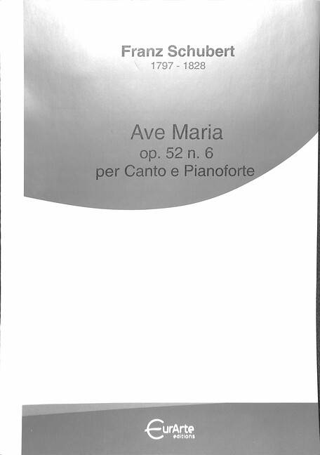 Ave Maria op.52,6 für Gesang und Klavier