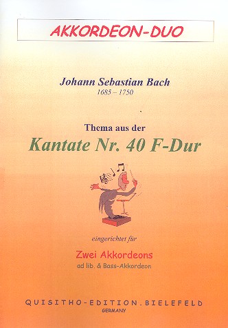 Thema aus der Kantate Nr.40 F-dur