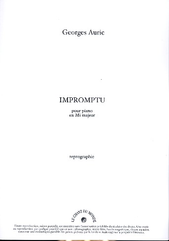 Impromptu en mi majeur 