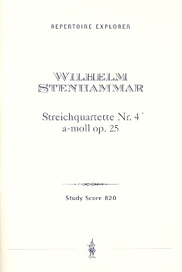 Streichquartett a-Moll Nr.4 op.25