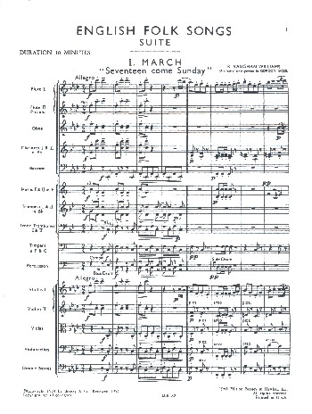 English Folk Song Suite