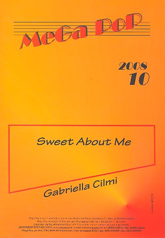 Sweet about me: für Klavier (en)
